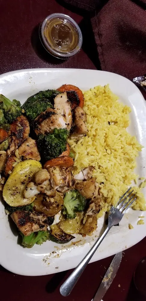 Grilled Chicken and Vegetables